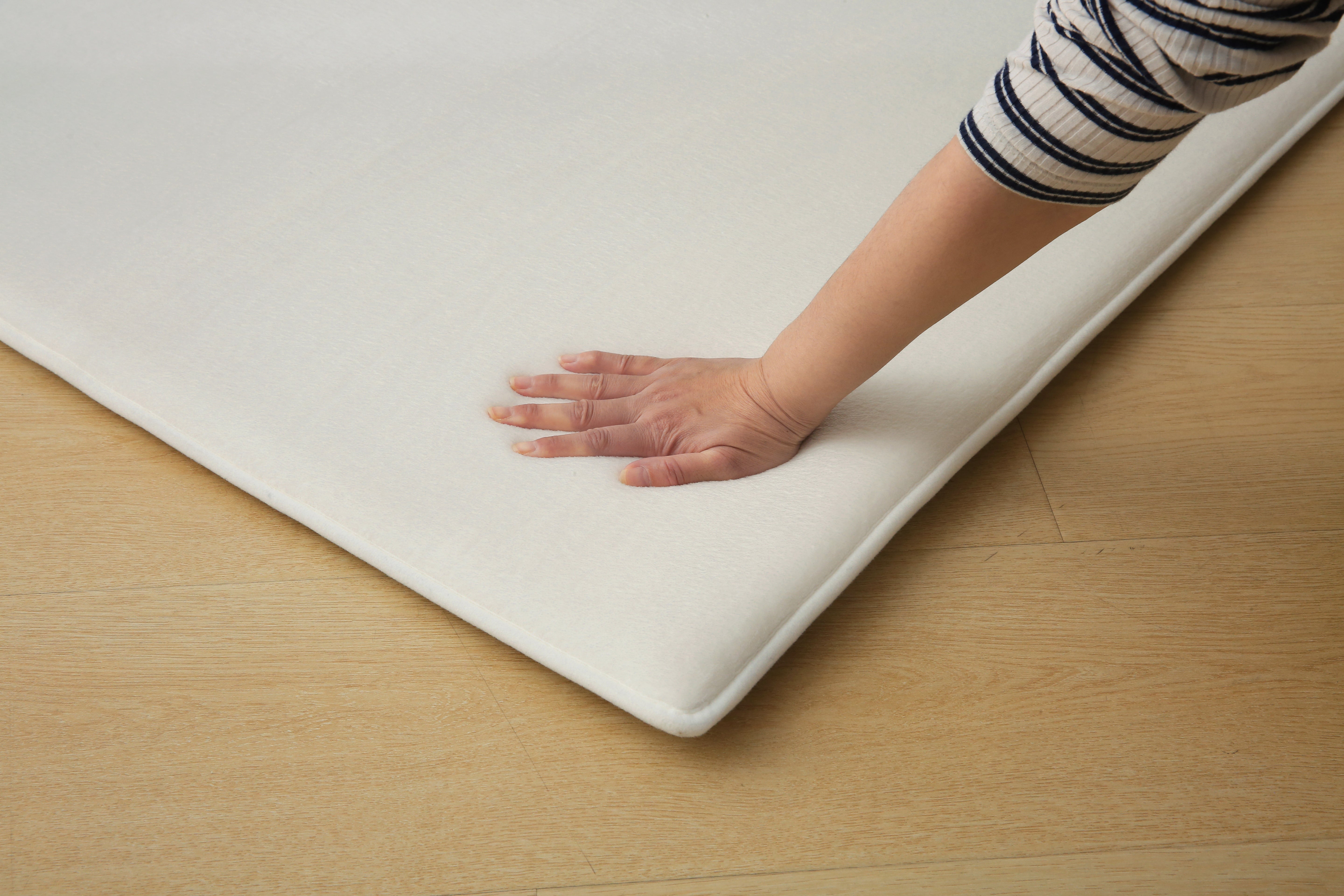 Plush Memory Play Mat – Ivory